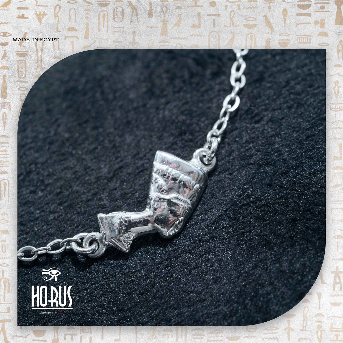 انسيال الملكه نفرتيتى - Horus jewellery Women BraceletHorus jewellery