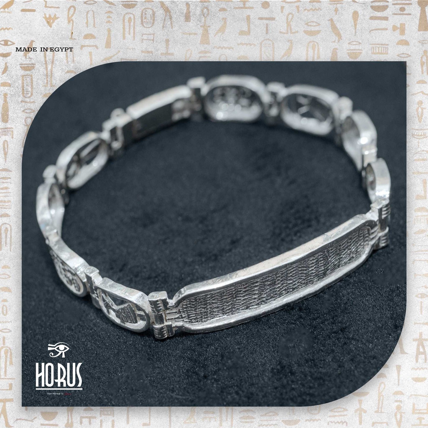 انسيال الملوك فرعوني – نقش أسماء بالهيروغليفي - Horus jewellery best salesHorus jewellery