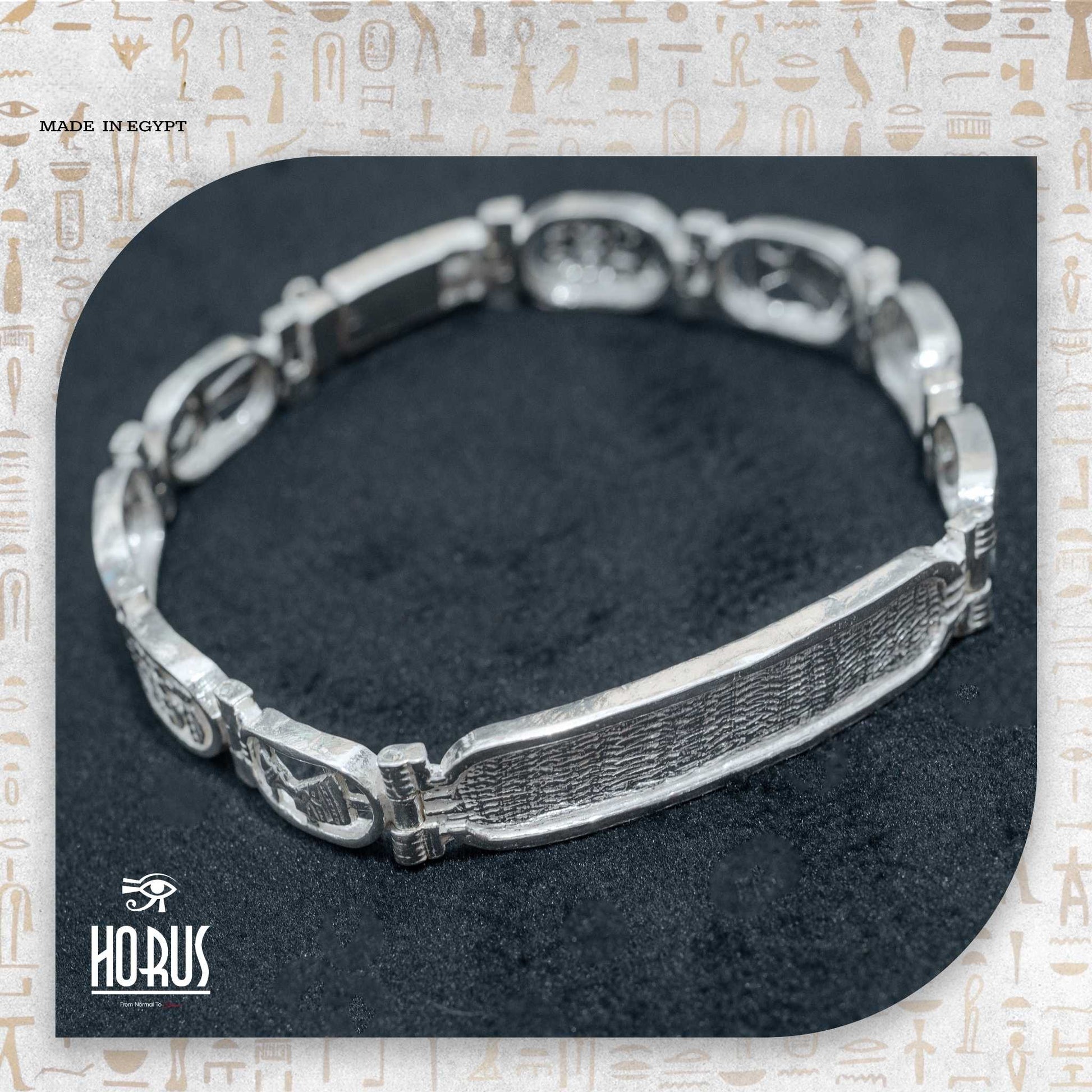 انسيال الملوك فرعوني – نقش أسماء بالهيروغليفي - Horus jewellery best salesHorus jewellery