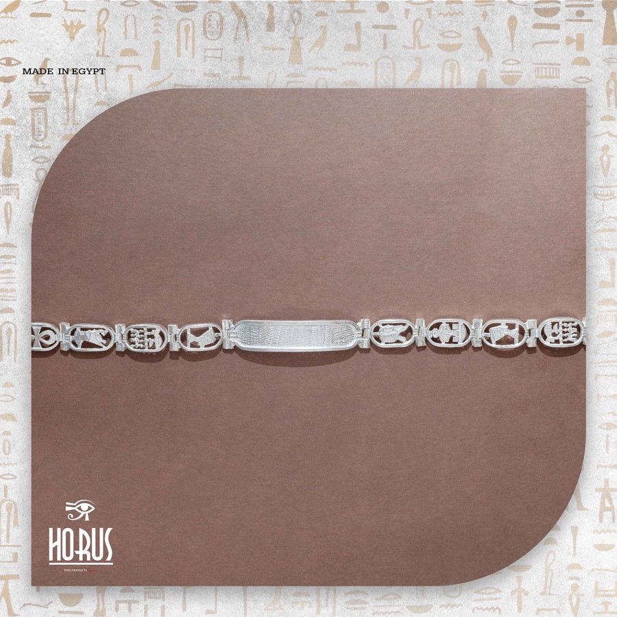 انسيال الملوك فرعوني – نقش أسماء بالهيروغليفي - Horus jewellery best salesHorus jewellery