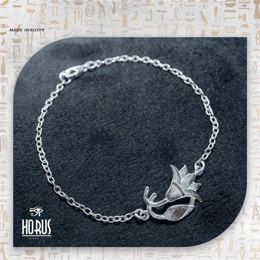 انسيال زهره اللوتس - Horus jewellery Women BraceletHorus jewellery