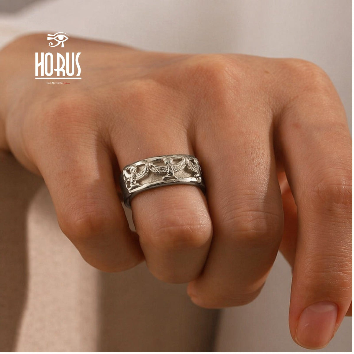 خاتم الملكه ايزيس - Horus jewelleryRingsHorus jewellery