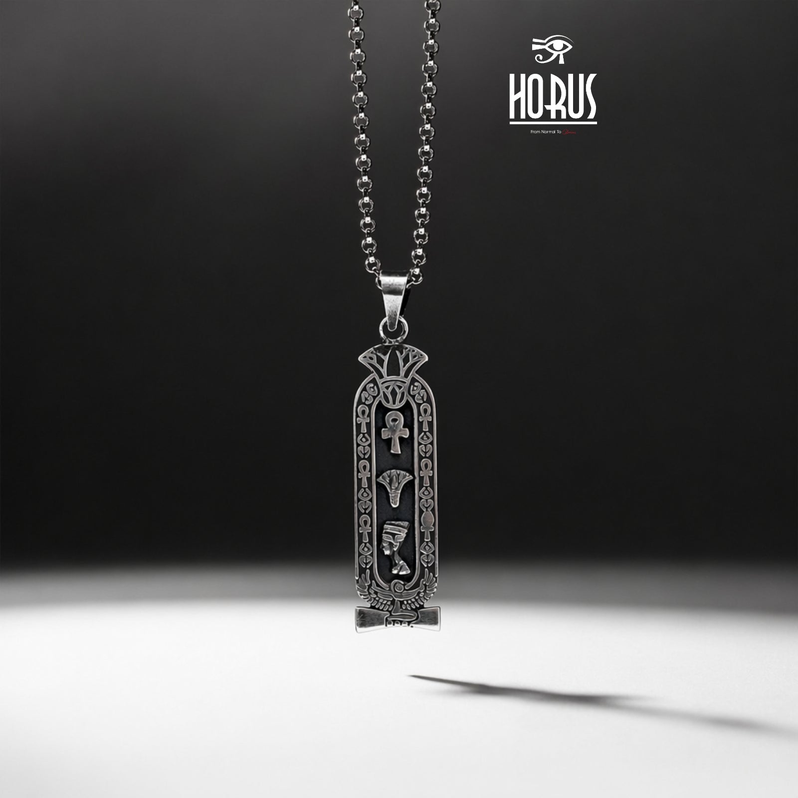 خرطوشه ايزيس و زهره اللوتس - Horus jewelleryCartochHorus jewellery