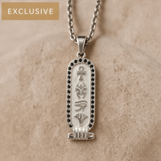 خرطوشه بفصوص زيركون - Horus jewelleryCartochHorus jewellery
