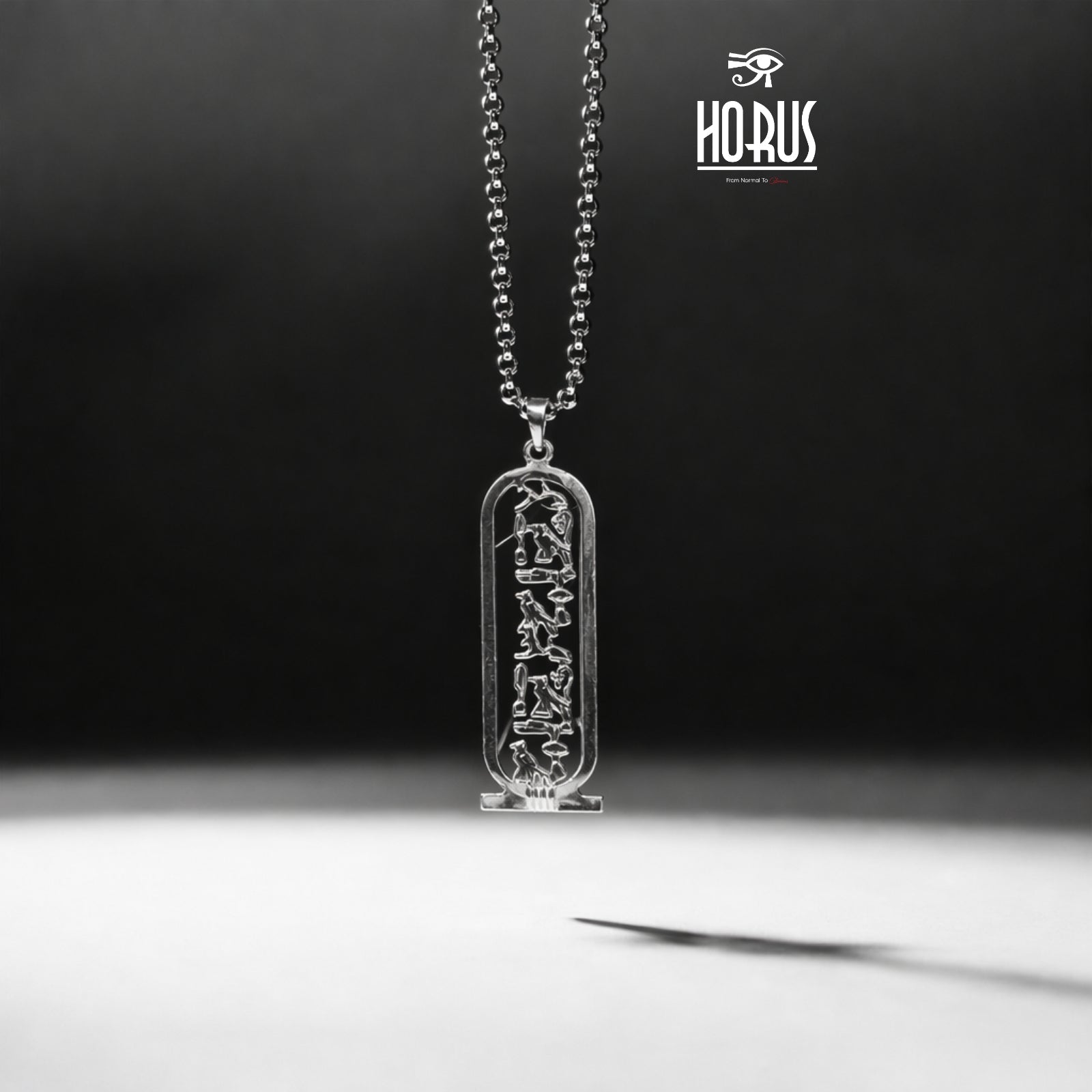 خرطوشه بحروف مفرغه - Horus jewelleryCartochHorus jewellery