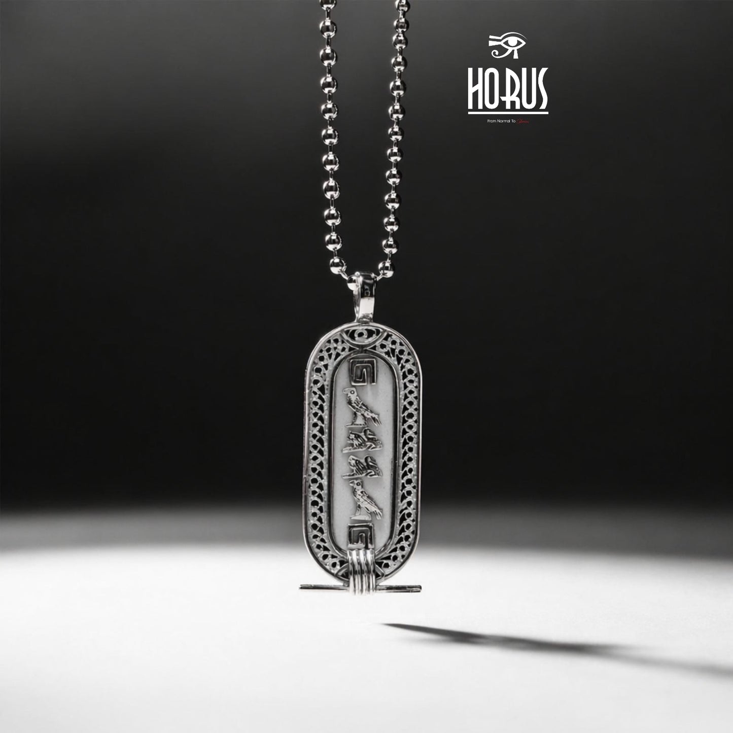 خرطوشه حورس المميزه المصنوعه يدويا بالكامل - Horus jewelleryCartochHorus jewellery