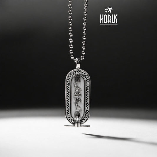 خرطوشه حورس المميزه المصنوعه يدويا بالكامل - Horus jewelleryCartochHorus jewellery