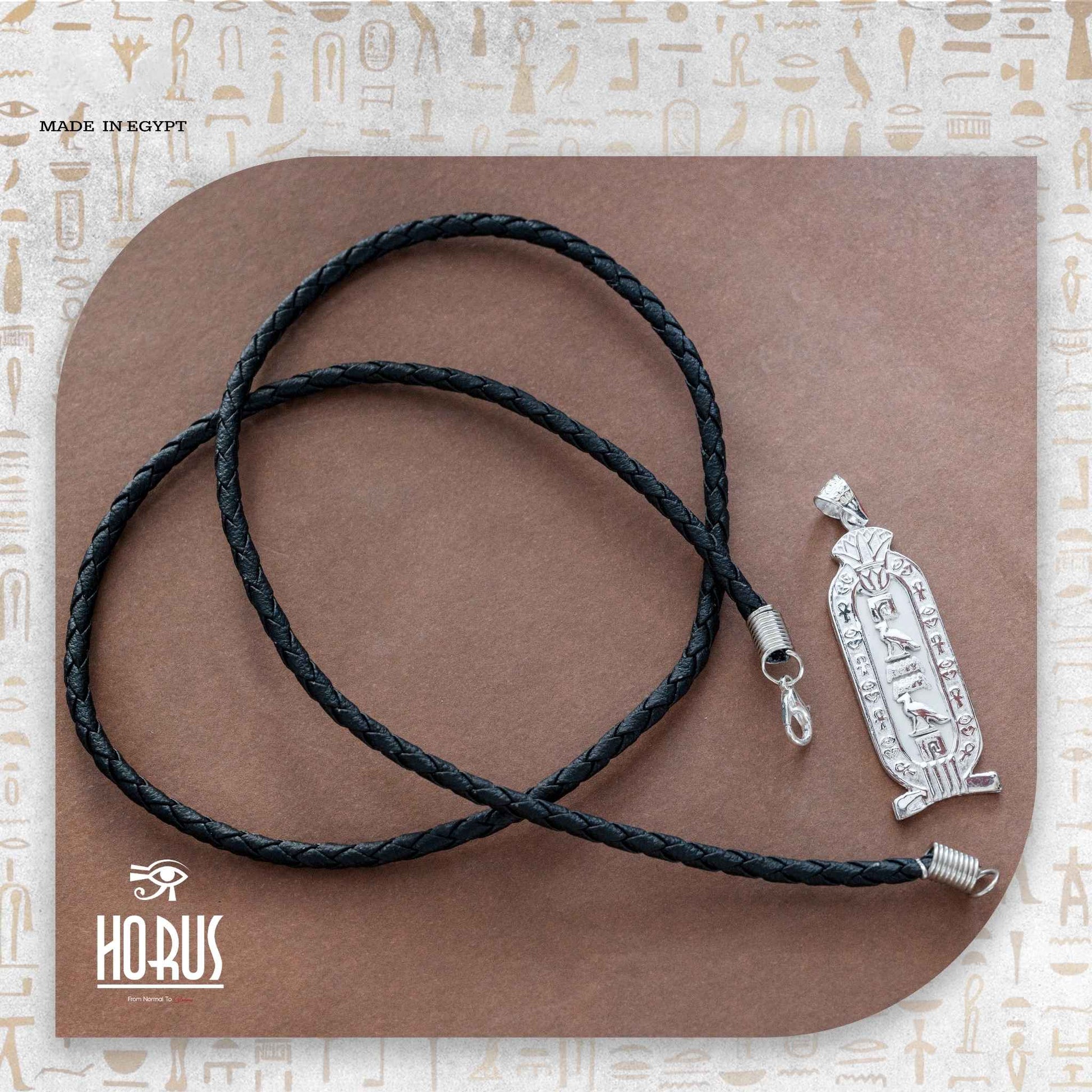 خرطوشه زهره اللوتس مزخرفة - Horus jewellery CartochHorus jewellery