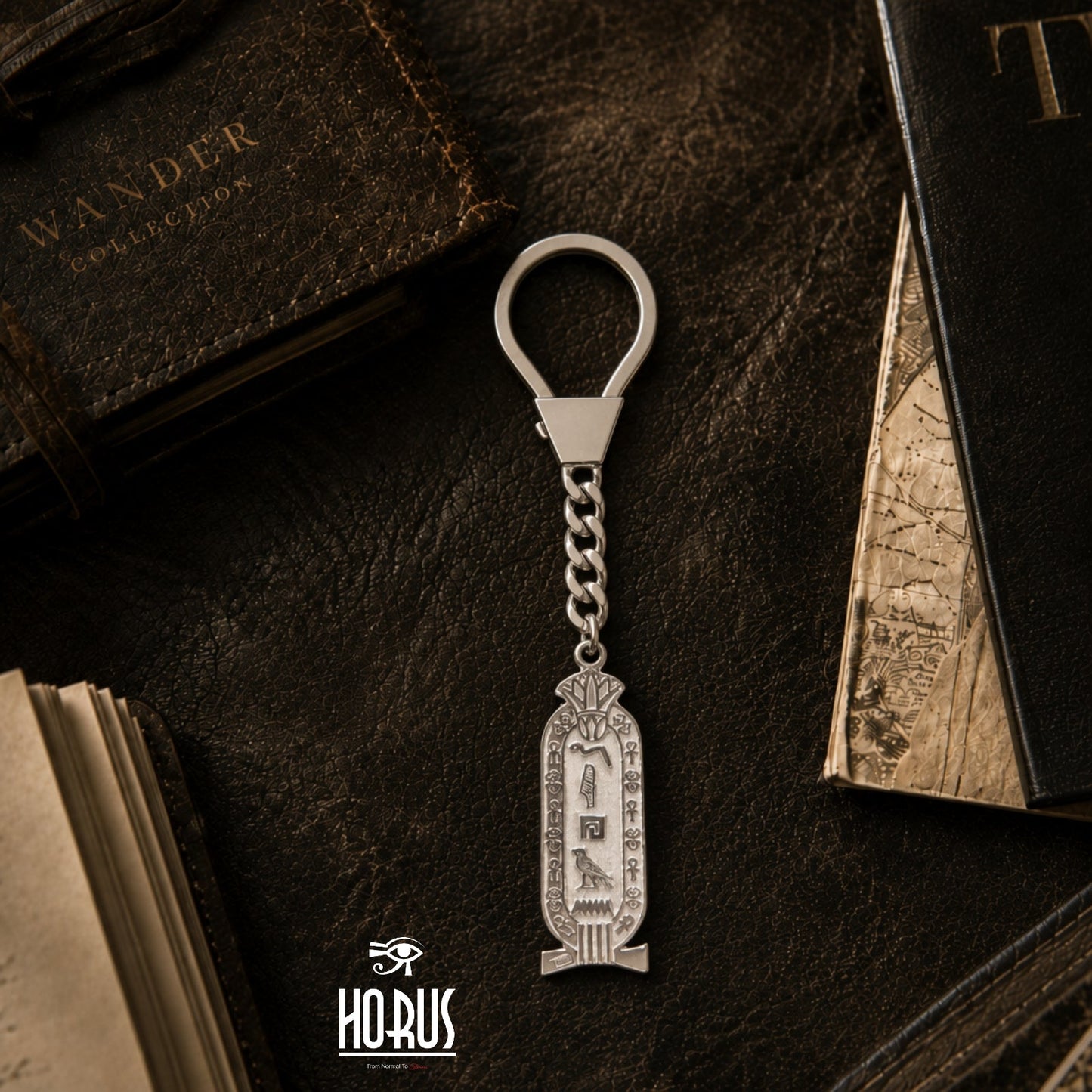 ميداليه خرطوشه زهره اللوتس - Horus jewelleryKeyringHorus jewellery