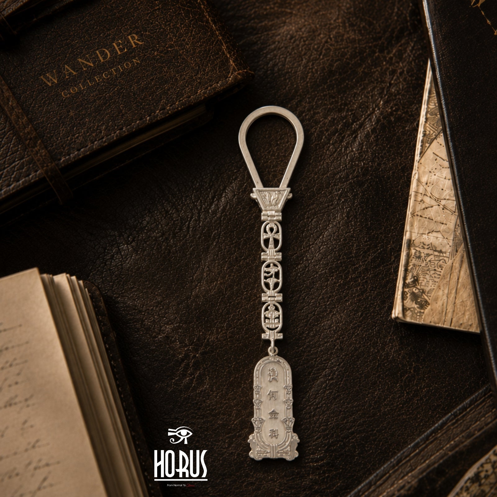ميداليه ملوك بخرطوشه مميزه - Horus jewelleryKeyringHorus jewellery